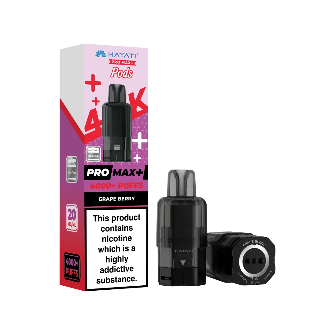 Hayati Pro Max Plus 4000 Pods | Only £5.99 | Any 3 for £15