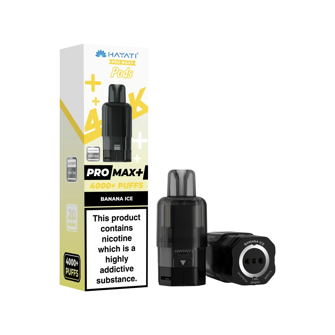 Hayati Pro Max Plus 4000 Pods | Only £5.99 | Any 3 for £15