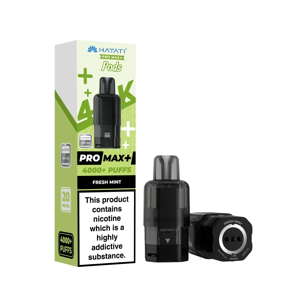 Hayati Pro Max Plus 4000 Pods | Only £5.99 | Any 3 for £15