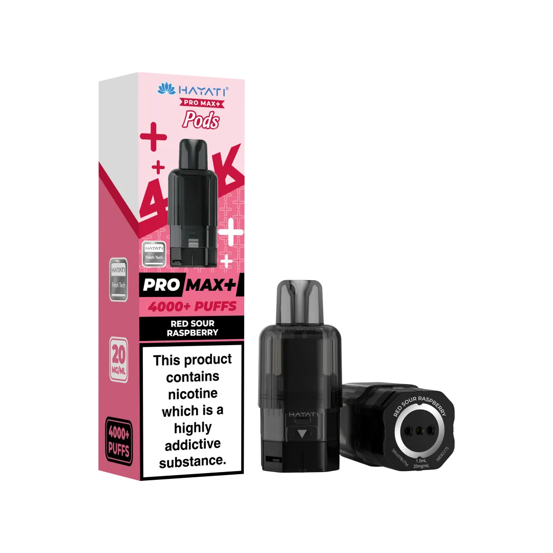 Hayati Pro Max Plus 4000 Pods | Only £5.99 | Any 3 for £15