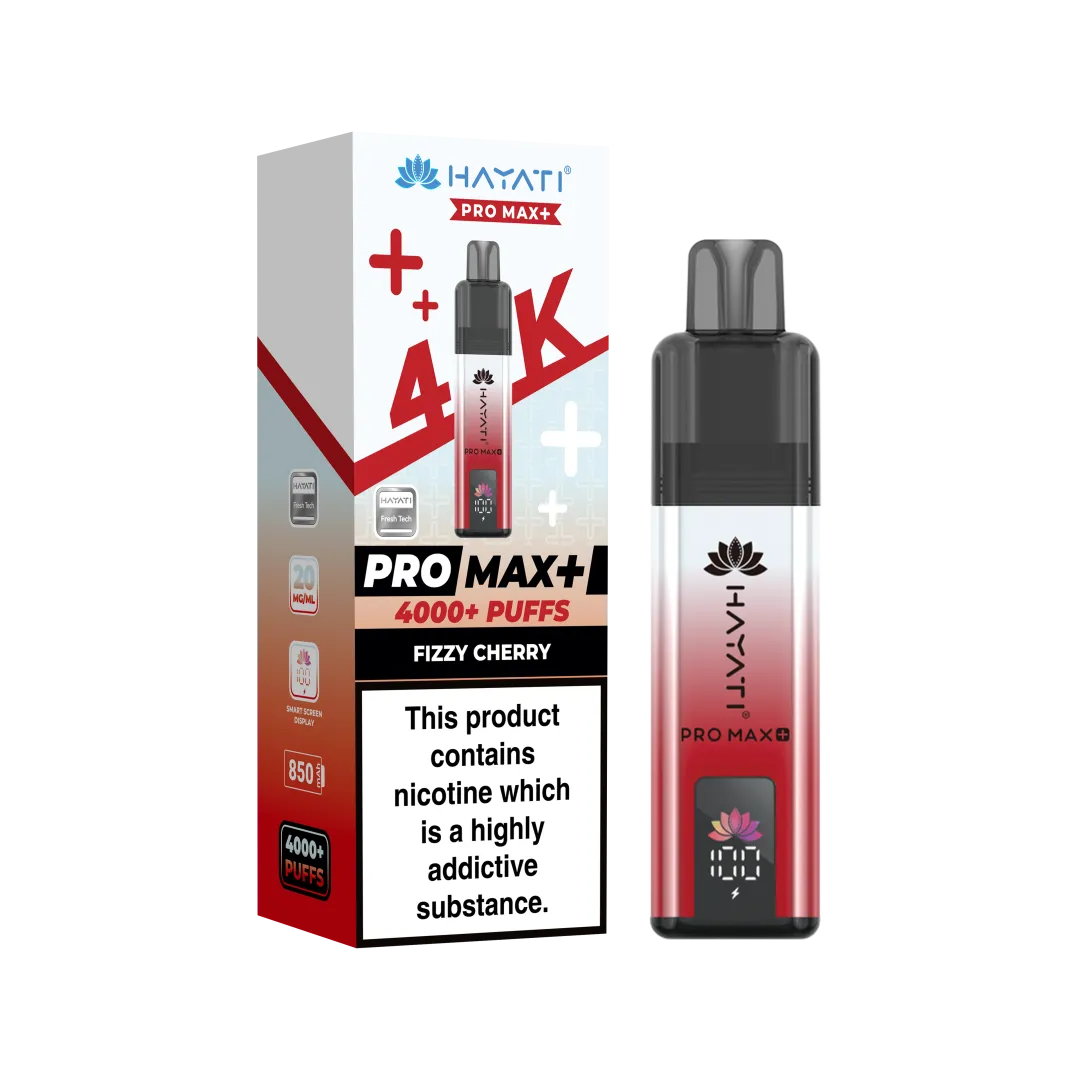 Hayati Pro Max Plus 4K Puffs Prefilled Pod Kit | Only £8.99 | Any 3 for £24