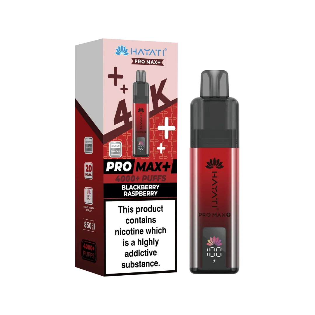 Hayati Pro Max Plus 4K Puffs Prefilled Pod Kit | Only £8.99 | Any 3 for £24