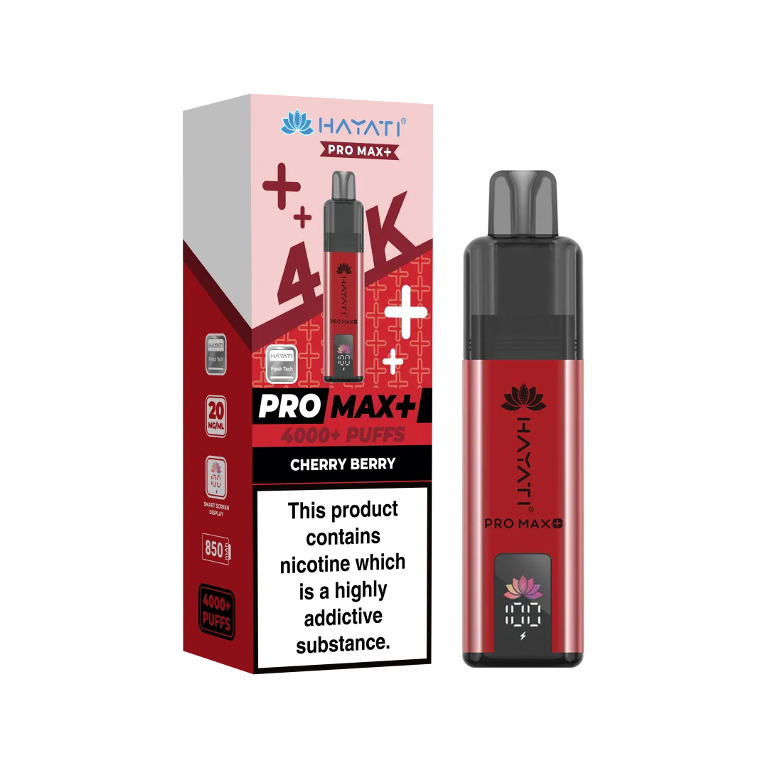 Hayati Pro Max Plus 4K Puffs Prefilled Pod Kit | Only £8.99 | Any 3 for £24