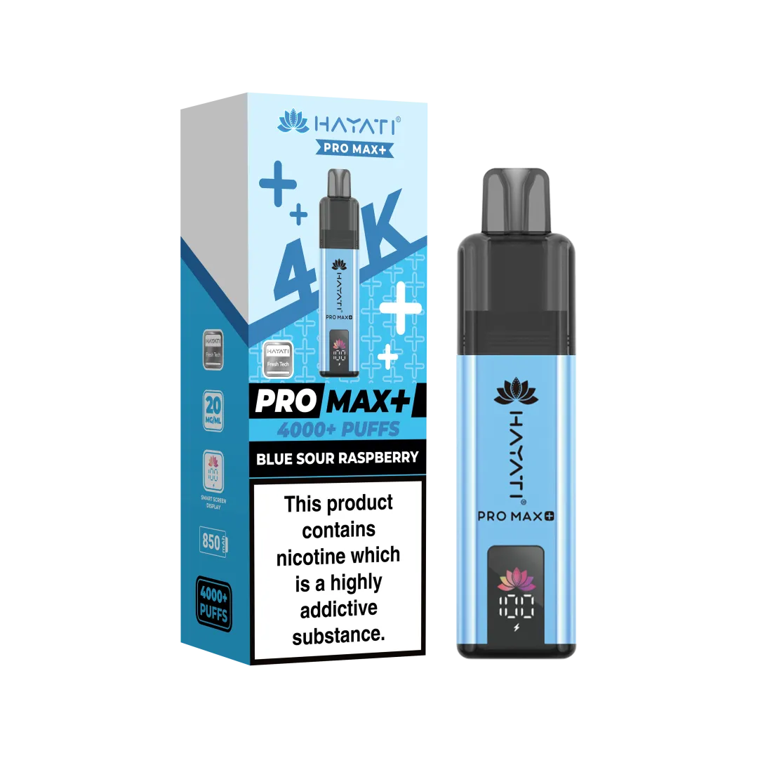 Hayati Pro Max Plus 4K Puffs Prefilled Pod Kit | Only £8.99 | Any 3 for £24