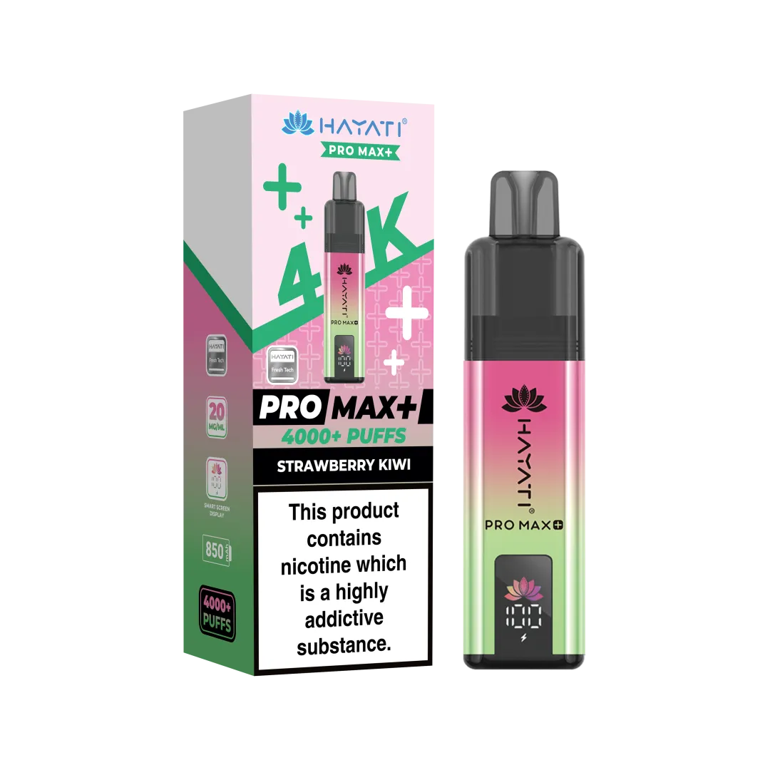 Hayati Pro Max Plus 4K Puffs Prefilled Pod Kit | Only £8.99 | Any 3 for £24