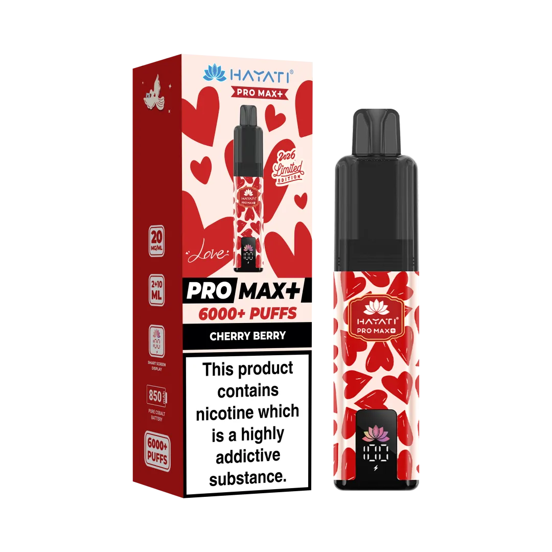Hayati Pro Max Plus 6000 Puffs Prefilled Vape Kit | Only £8.99 | Any 3 for £24
