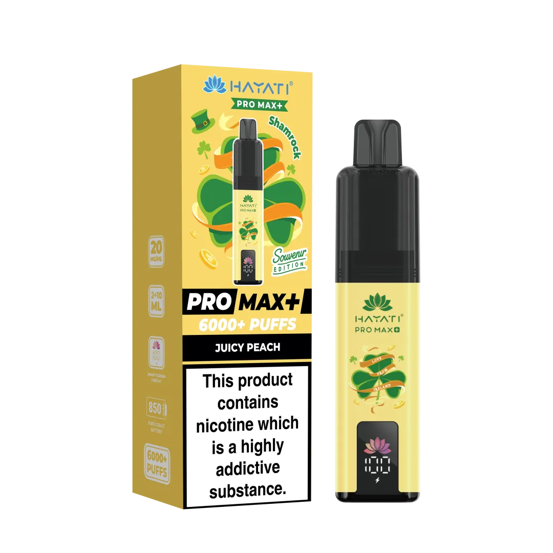Hayati Pro Max Plus 6000 Puffs Prefilled Vape Kit | Only £8.99 | Any 3 for £24