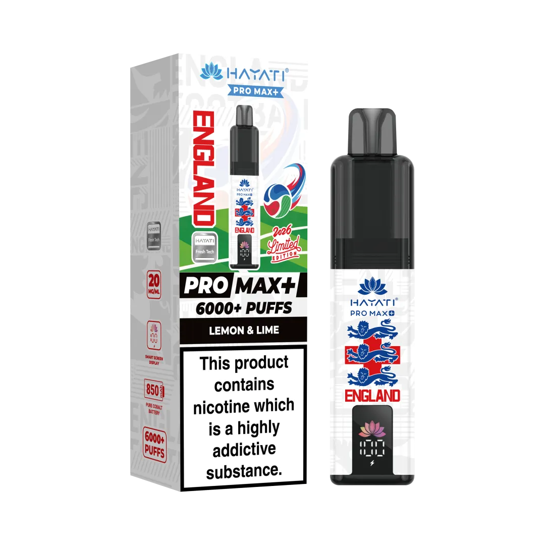Hayati Pro Max+ 6K Puffs World Cup Edition Kit | Only £8.99 | Any 3 for £24