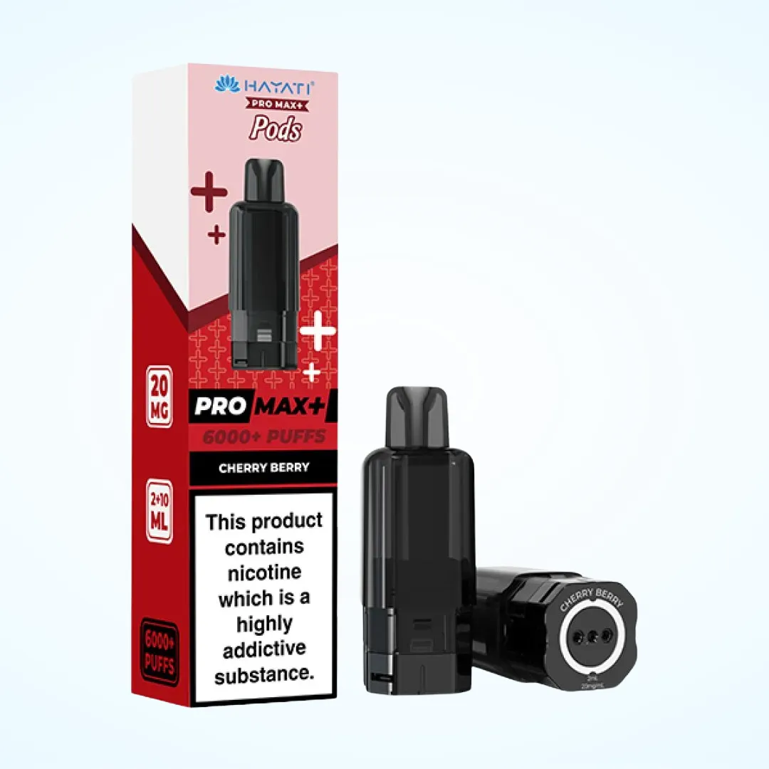 Hayati Pro Max Plus 6K Prefilled Refill Pods | Only £7.99 | Any 3 for £22