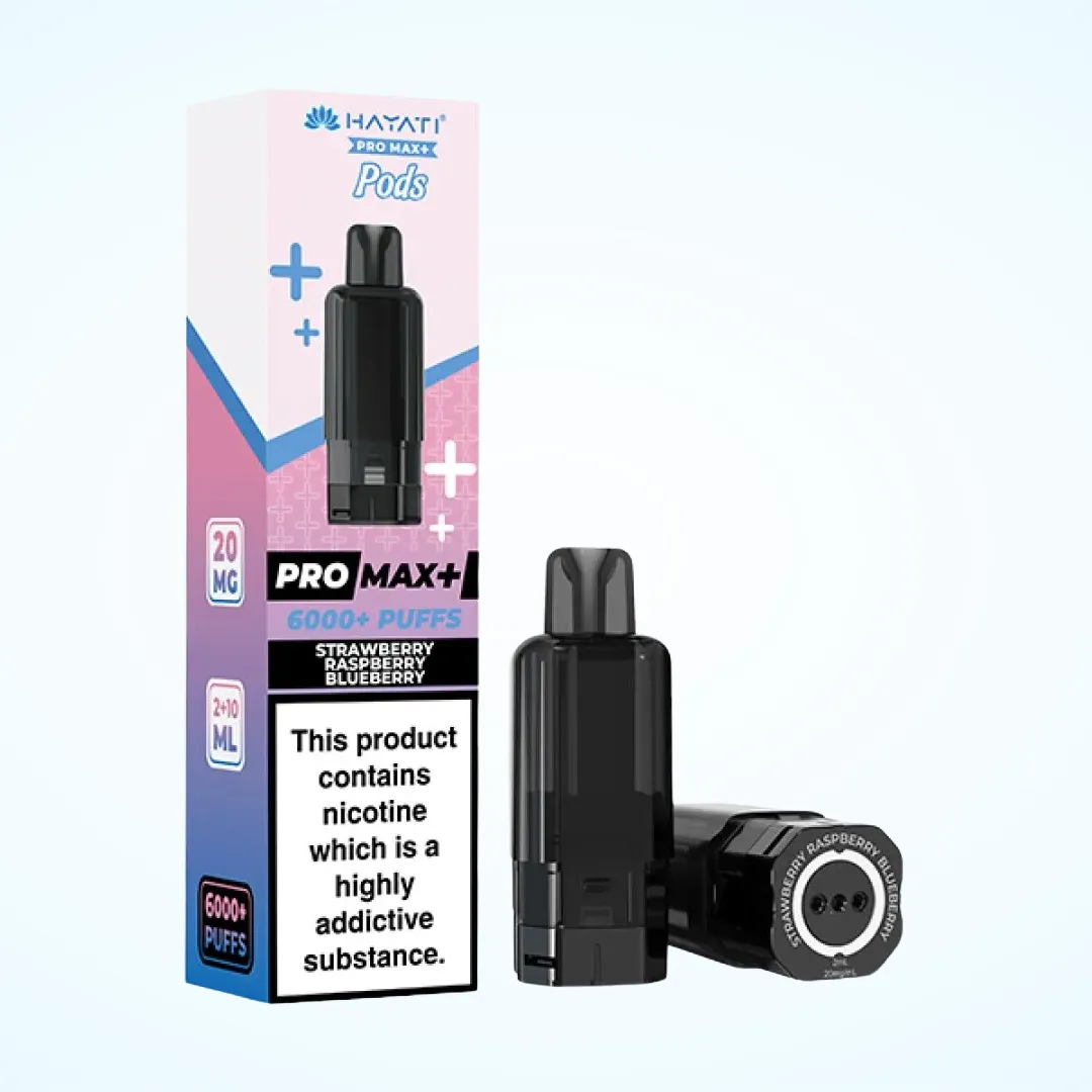 Hayati Pro Max Plus 6K Prefilled Refill Pods | Only £7.99 | Any 3 for £22