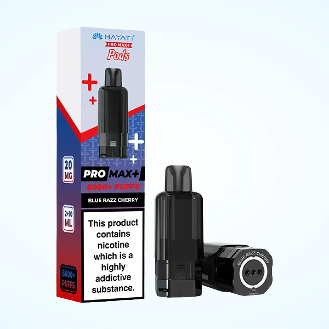 Hayati Pro Max Plus 6K Prefilled Refill Pods | Only £7.99 | Any 3 for £22