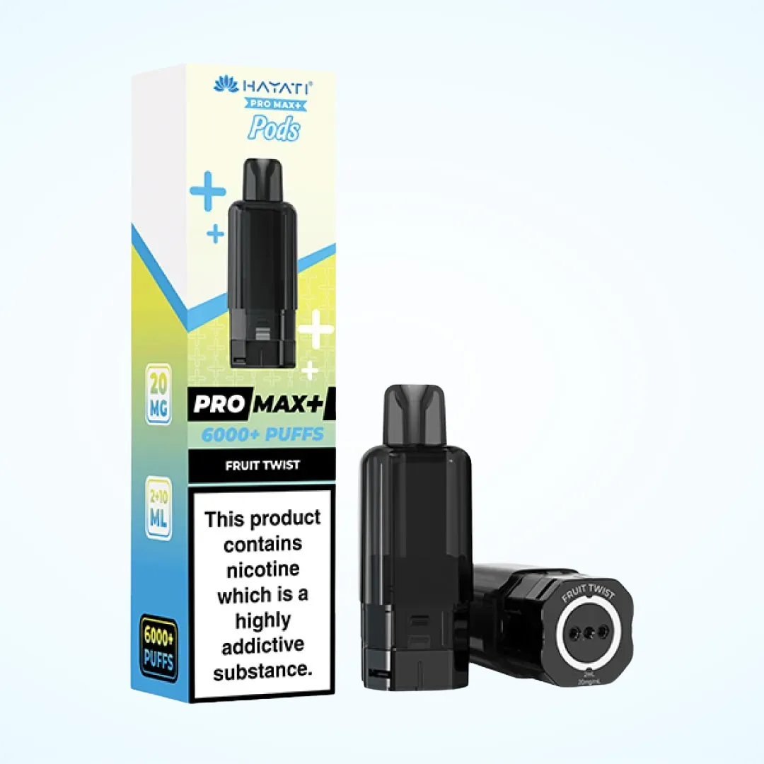 Hayati Pro Max Plus 6K Prefilled Refill Pods | Only £7.99 | Any 3 for £22