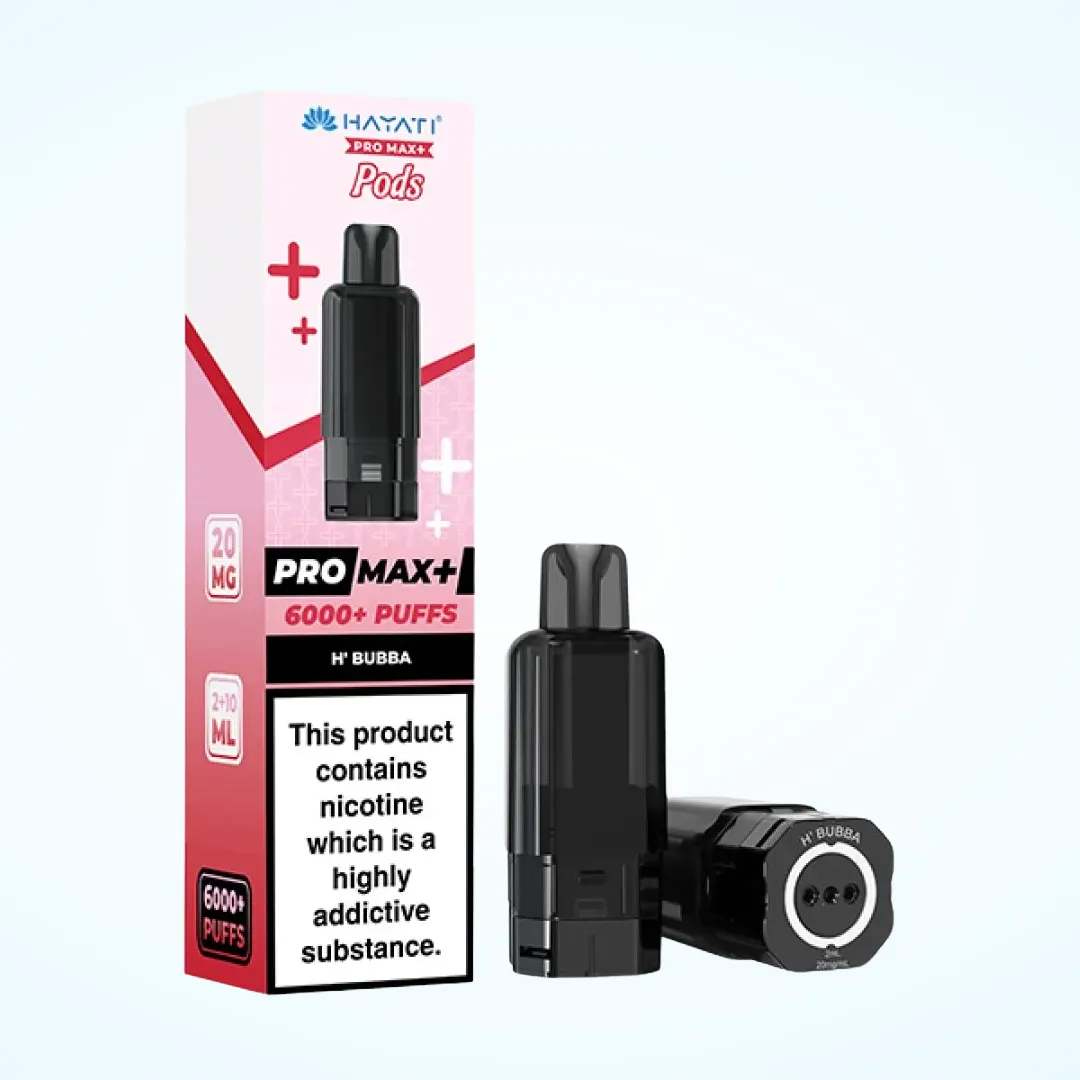 Hayati Pro Max Plus 6K Prefilled Refill Pods | Only £7.99 | Any 3 for £22