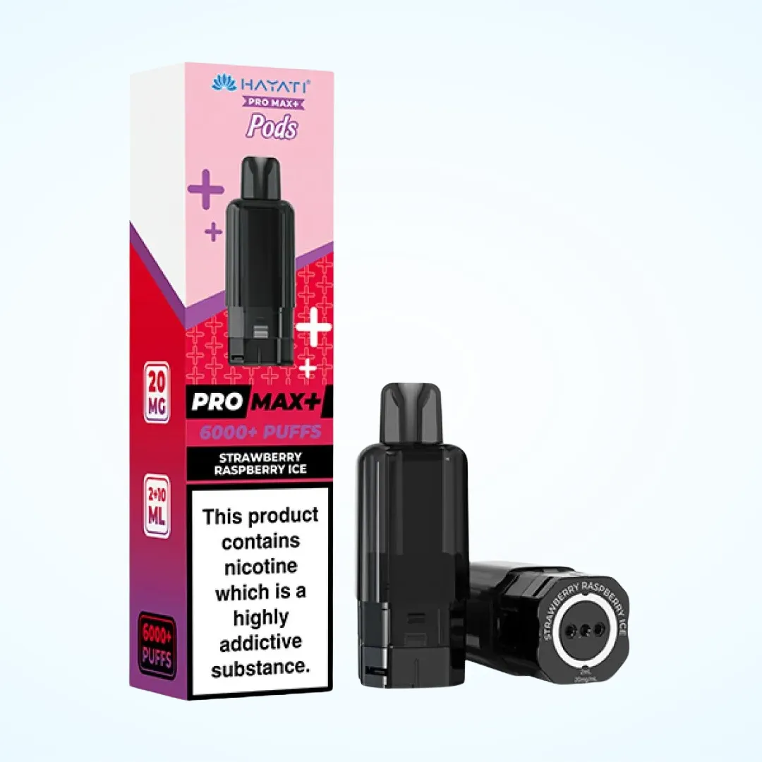 Hayati Pro Max Plus 6K Prefilled Refill Pods | Only £7.99 | Any 3 for £22