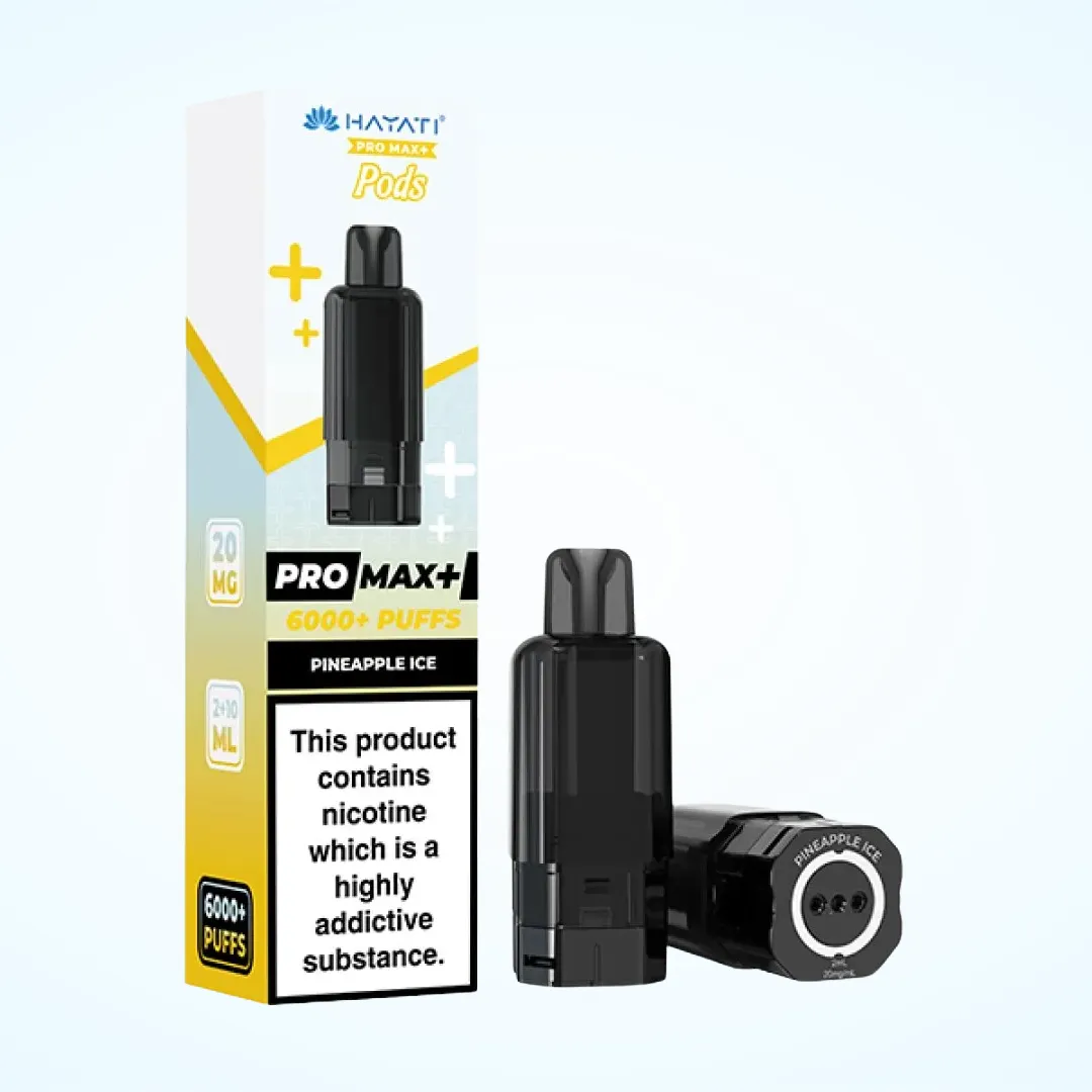 Hayati Pro Max Plus 6K Prefilled Refill Pods | Only £7.99 | Any 3 for £22