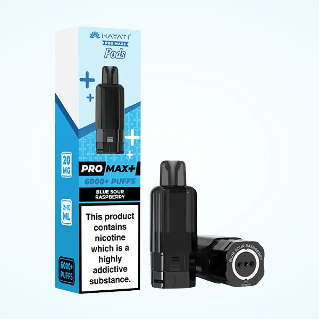 Hayati Pro Max Plus 6K Prefilled Refill Pods | Only £7.99 | Any 3 for £22