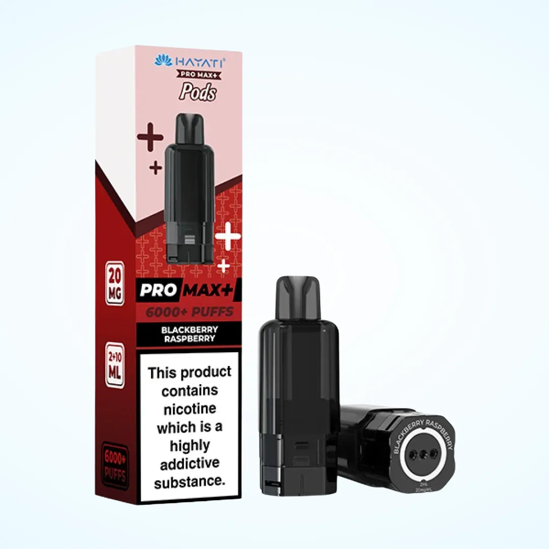 Hayati Pro Max Plus 6K Prefilled Refill Pods | Only £7.99 | Any 3 for £22