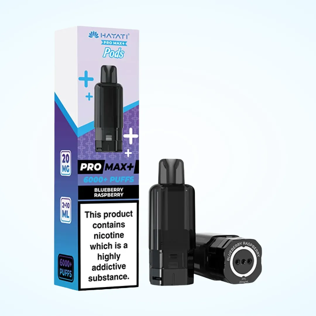 Hayati Pro Max Plus 6K Prefilled Refill Pods | Only £7.99 | Any 3 for £22