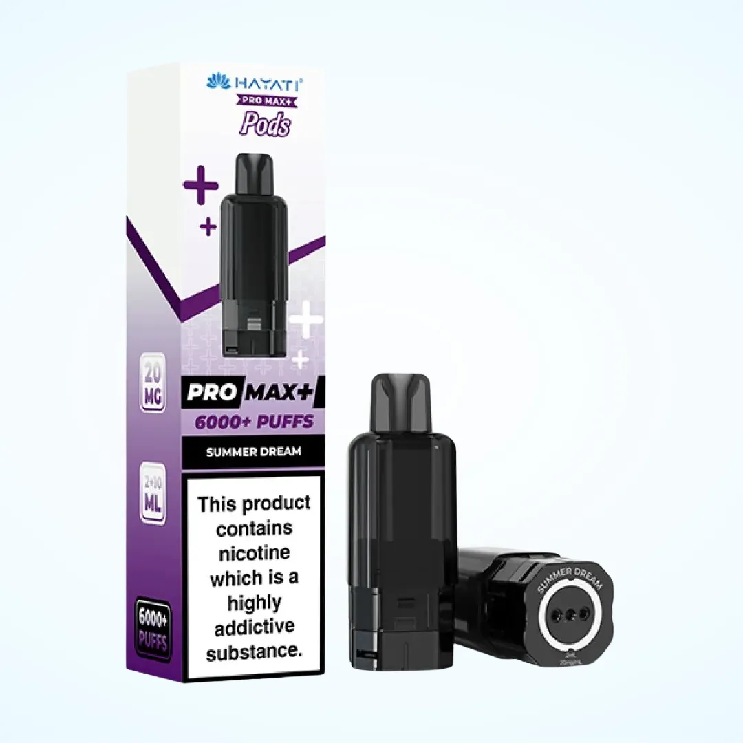 Hayati Pro Max Plus 6K Prefilled Refill Pods | Only £7.99 | Any 3 for £22