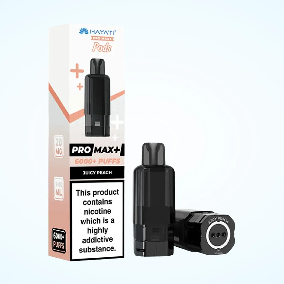 Hayati Pro Max Plus 6K Prefilled Refill Pods | Only £7.99 | Any 3 for £22