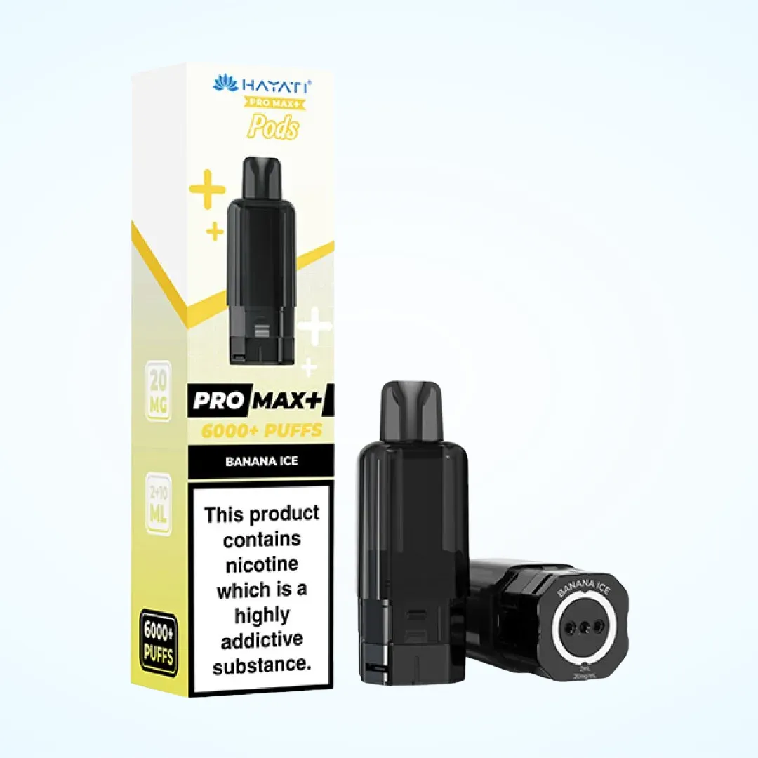 Hayati Pro Max Plus 6K Prefilled Refill Pods | Only £7.99 | Any 3 for £22