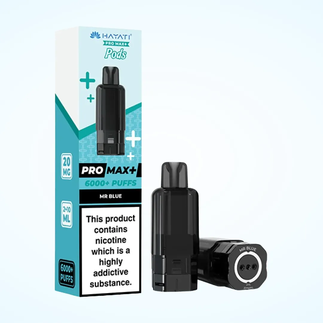 Hayati Pro Max Plus 6K Prefilled Refill Pods | Only £7.99 | Any 3 for £22