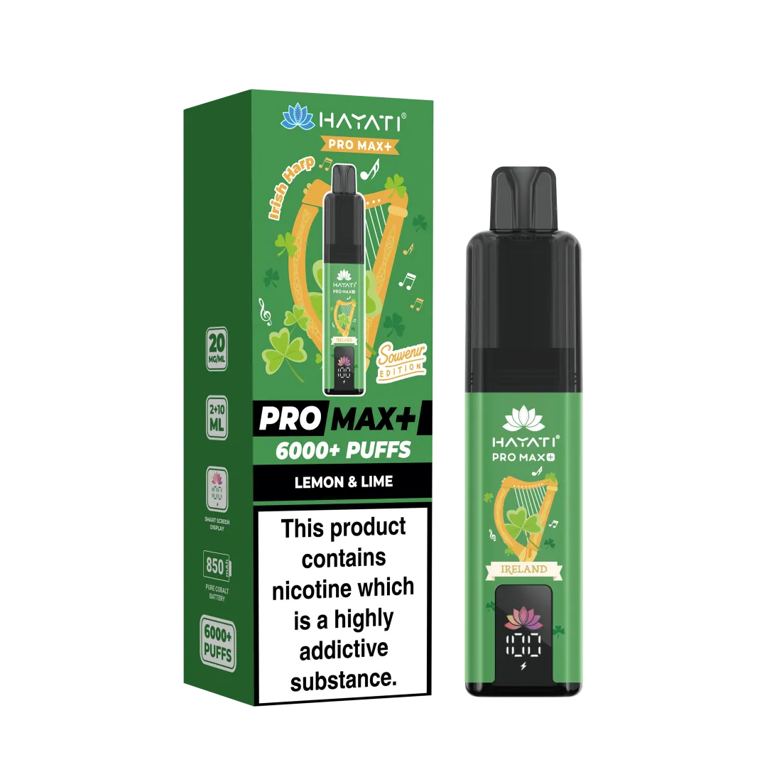Hayati Pro Max+ 6K Puffs Souvenir Edition Kit | Only £8.99 | Any 3 for £24
