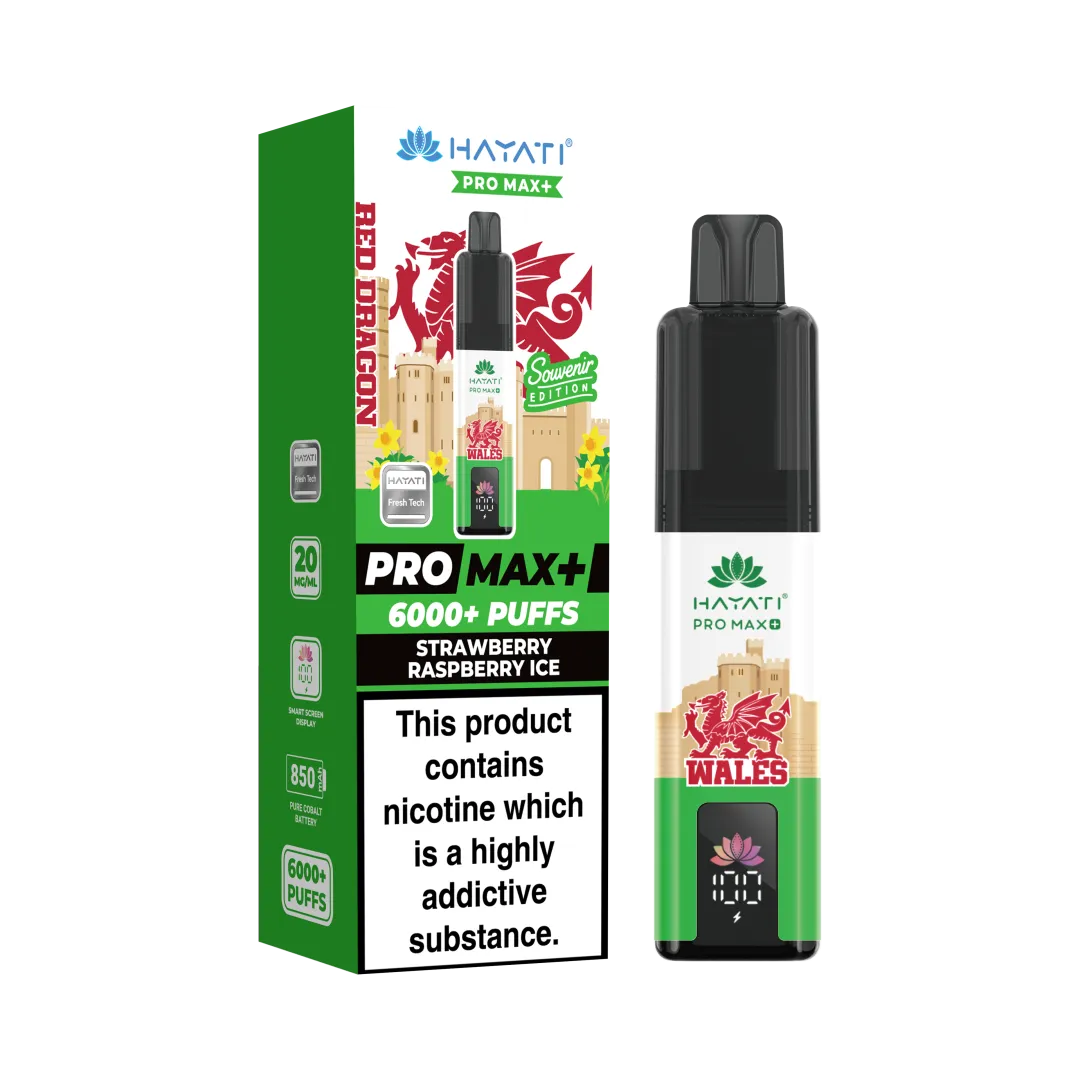 Hayati Pro Max+ 6K Puffs Souvenir Edition Kit | Only £8.99 | Any 3 for £24
