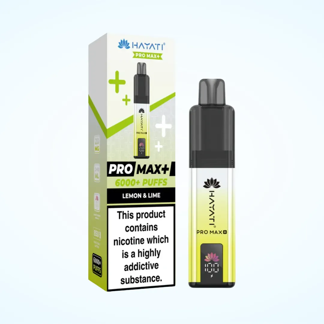 Hayati Pro Max Plus 6000 Puffs Prefilled Vape Kit | £8.99 | Buy 3 for £25