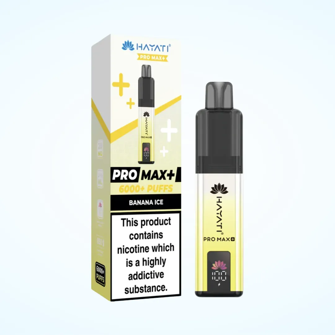 Hayati Pro Max Plus 6000 Puffs Prefilled Vape Kit | £8.99 | Buy 3 for £25