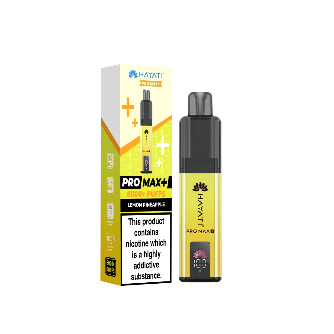 Hayati Pro Max Plus 6000 Puffs Prefilled Vape Kit | £8.99 | Buy 3 for £24