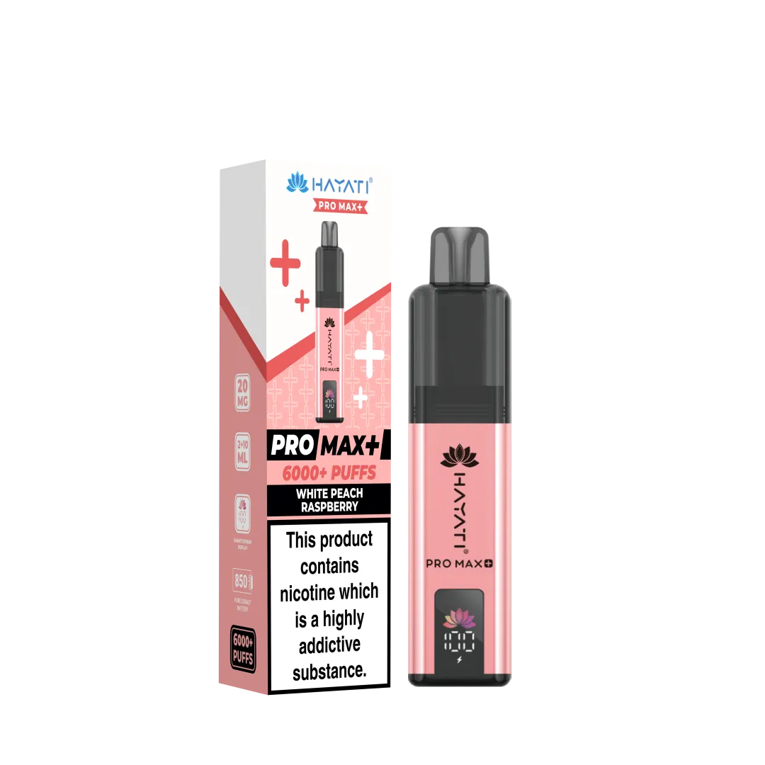 Hayati Pro Max Plus 6000 Puffs Prefilled Vape Kit | £8.99 | Buy 3 for £24