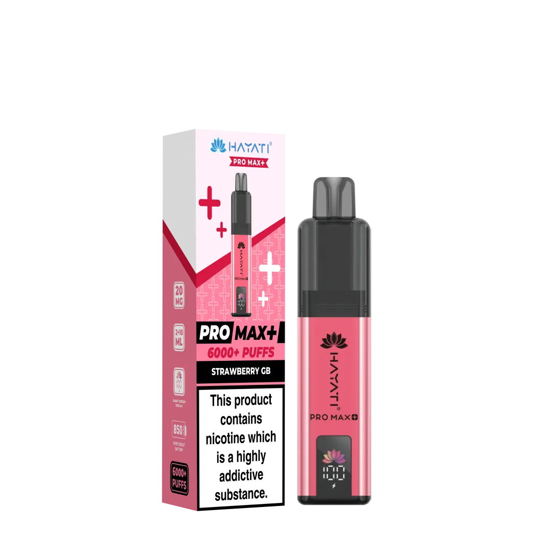 Hayati Pro Max Plus 6000 Puffs Prefilled Vape Kit | £8.99 | Buy 3 for £24