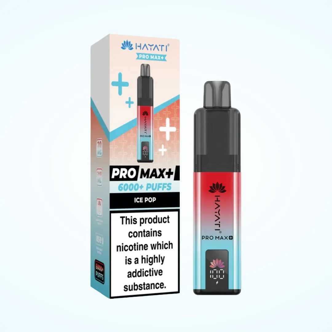 Hayati Pro Max Plus 6000 Puffs Prefilled Vape Kit | £8.99 | Buy 3 for £25
