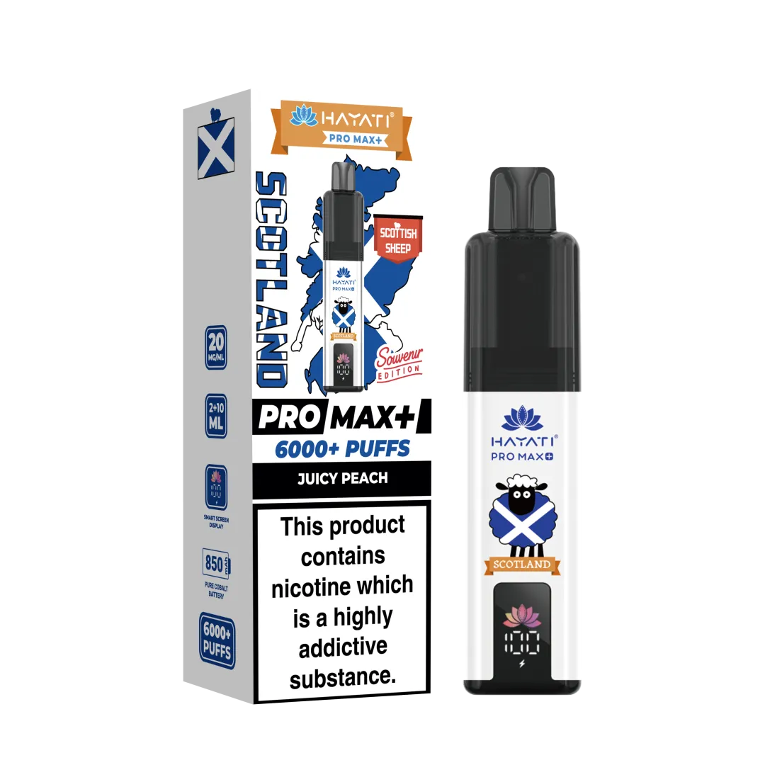 Hayati Pro Max Plus 6000 Puffs Prefilled Vape Kit | £8.99 | Buy 3 for £24
