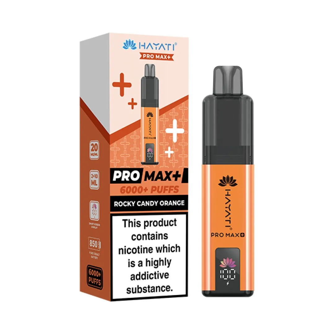 Hayati Pro Max Plus 6000 Puffs Prefilled Vape Kit | £8.99 | Buy 3 for £24