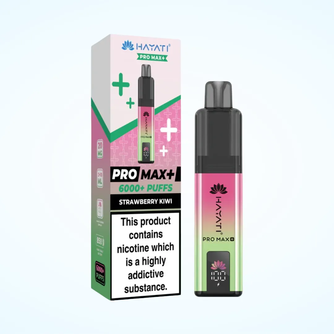 Hayati Pro Max Plus 6000 Puffs Prefilled Vape Kit | £8.99 | Buy 3 for £25