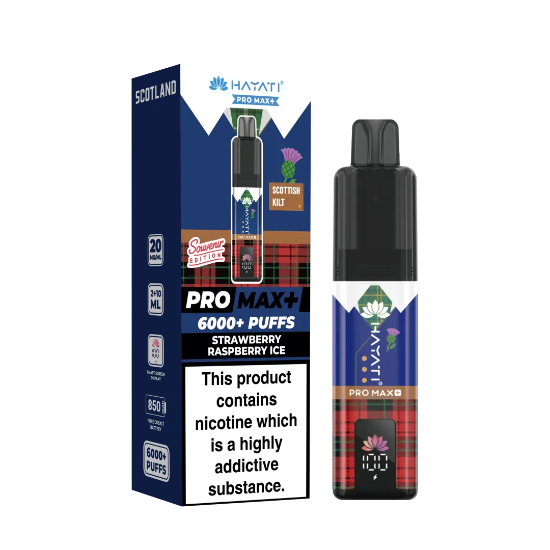 Hayati Pro Max Plus 6000 Puffs Prefilled Vape Kit | £8.99 | Buy 3 for £24