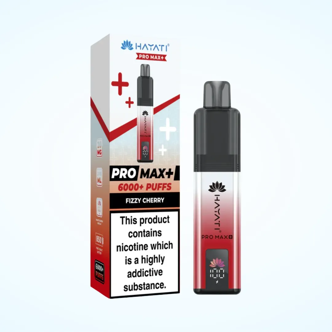 Hayati Pro Max Plus 6000 Puffs Prefilled Vape Kit | £8.99 | Buy 3 for £25