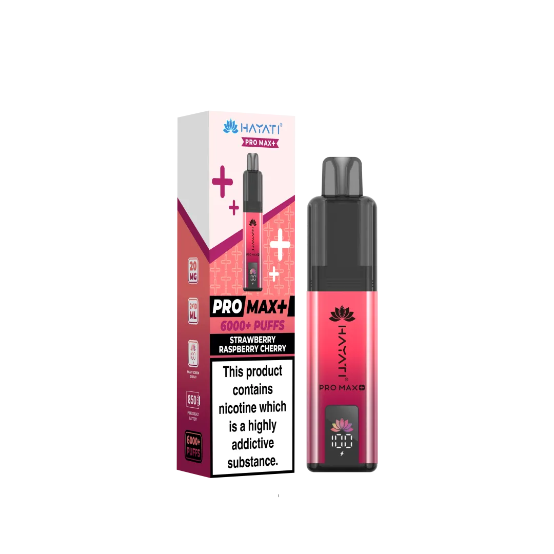 Hayati Pro Max Plus 6000 Puffs Prefilled Vape Kit | £8.99 | Buy 3 for £24