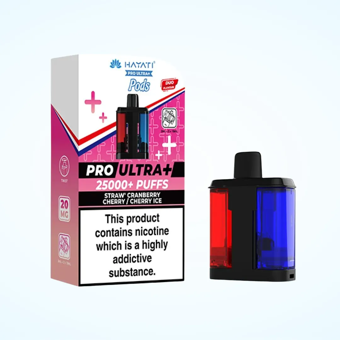 Hayati Pro Ultra Plus 25K Prefilled Refill Pods | Only £11.99 | Any 3 for £30
