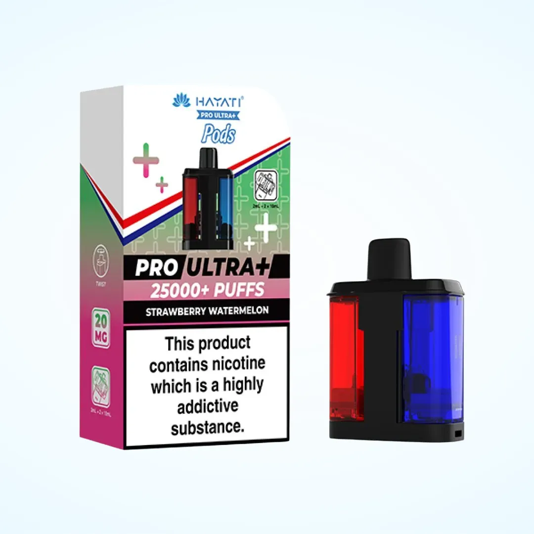 Hayati Pro Ultra Plus 25K Prefilled Refill Pods | Only £11.99 | Any 3 for £30