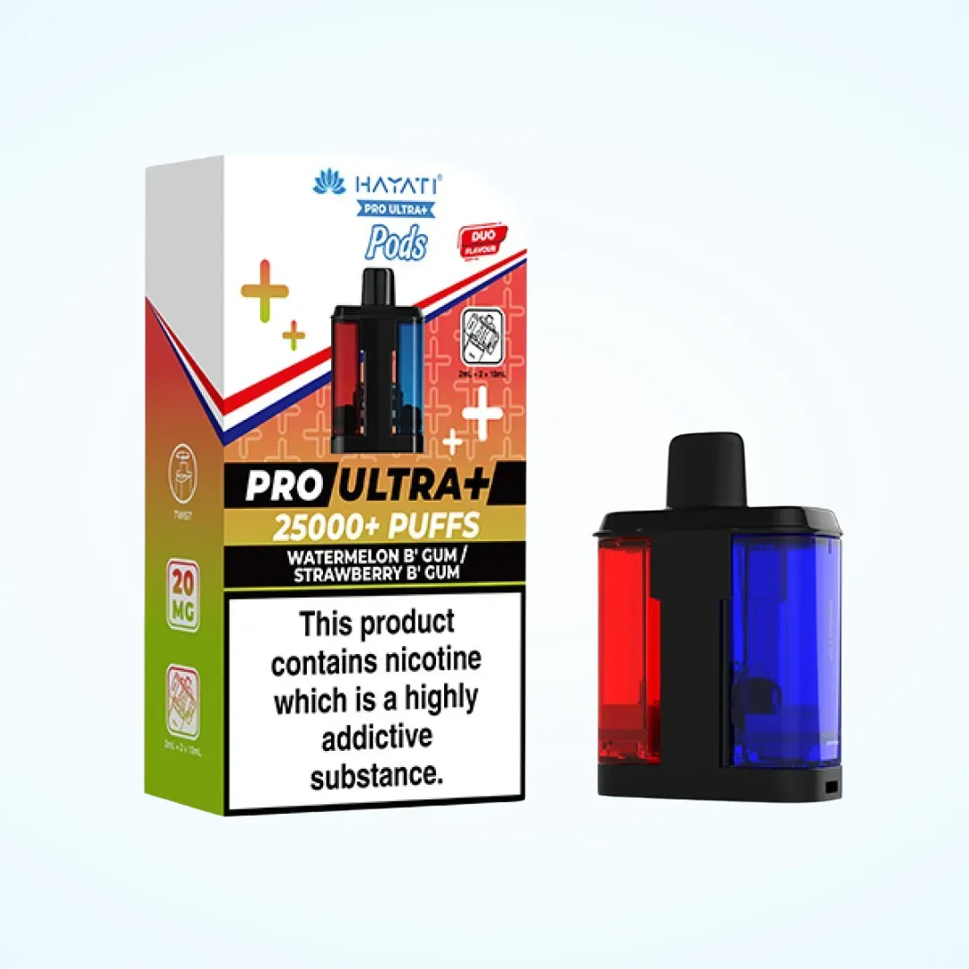 Hayati Pro Ultra Plus 25K Prefilled Refill Pods | Only £11.99 | Any 3 for £30