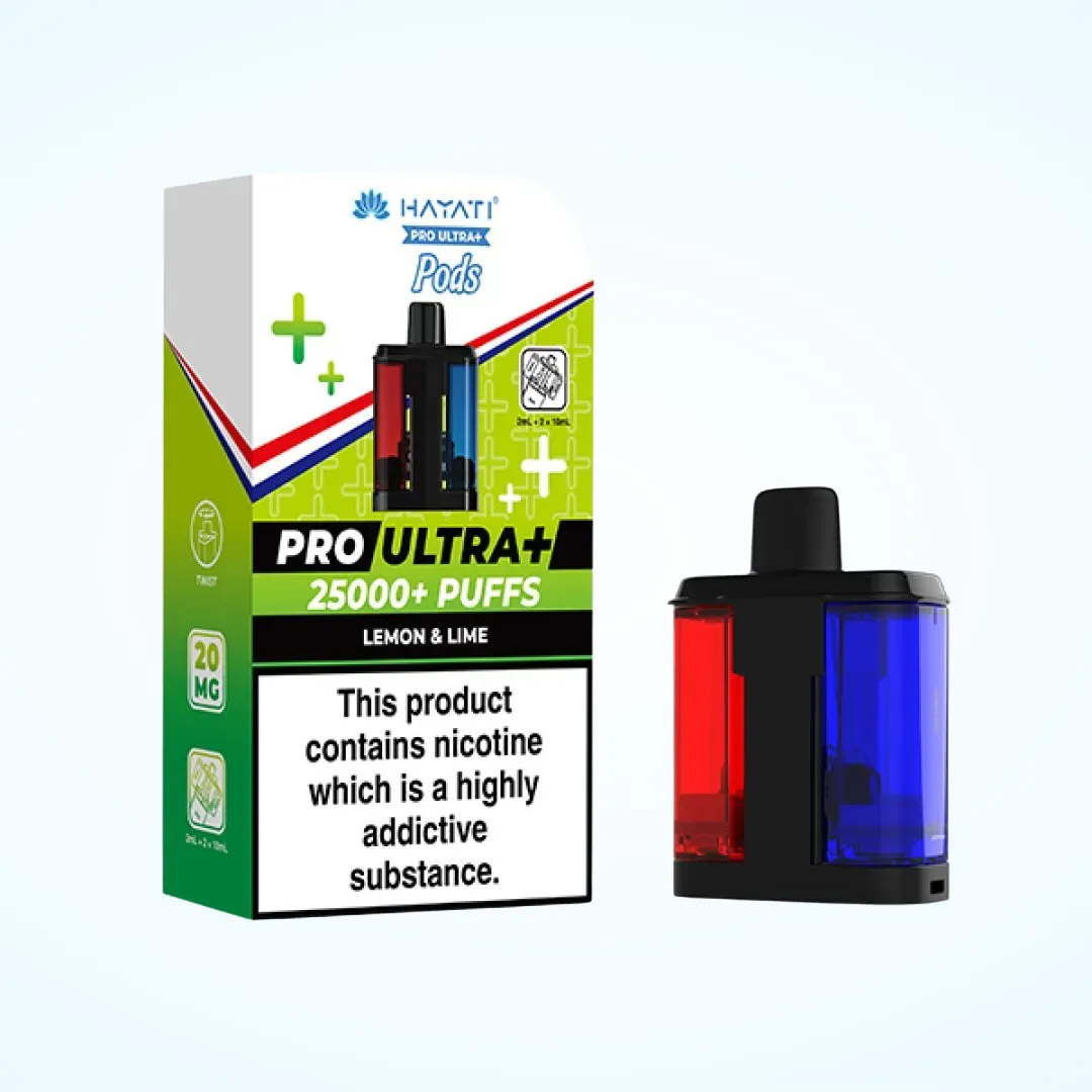 Hayati Pro Ultra Plus 25K Prefilled Refill Pods | Only £11.99 | Any 3 for £30
