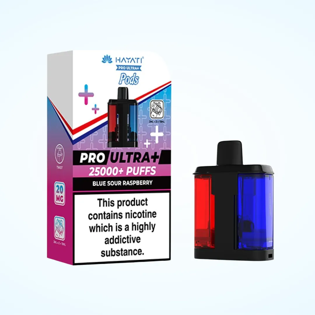 Hayati Pro Ultra Plus 25K Prefilled Refill Pods | Only £11.99 | Any 3 for £30