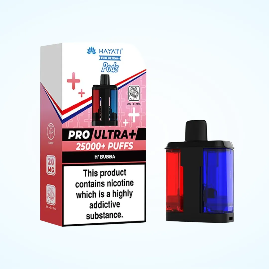Hayati Pro Ultra Plus 25K Prefilled Refill Pods | Only £11.99 | Any 3 for £30