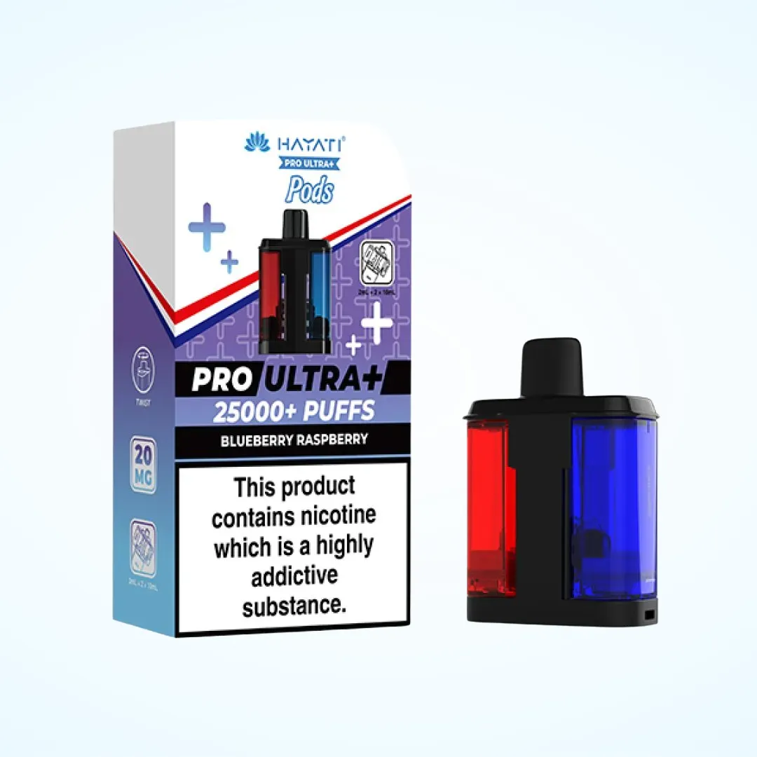 Hayati Pro Ultra Plus 25K Prefilled Refill Pods | Only £11.99 | Any 3 for £30