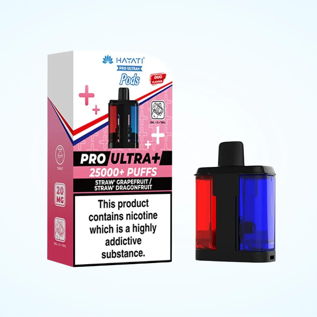 Hayati Pro Ultra Plus 25K Prefilled Refill Pods | Only £11.99 | Any 3 for £30