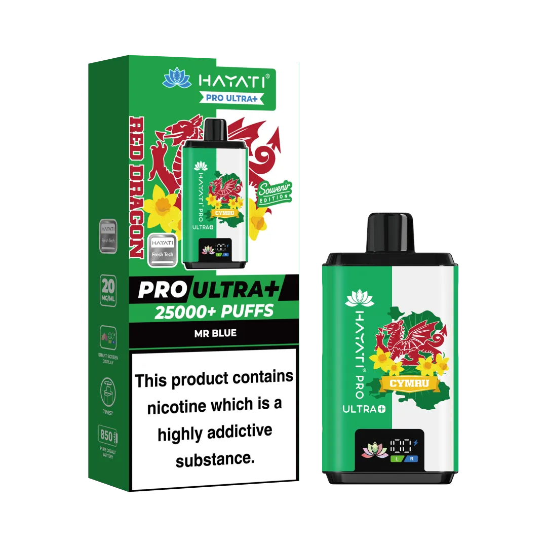 Hayati Pro Ultra+ 25K Puffs Souvenir Edition Kit | Only £10.99 | Any 3 for £30