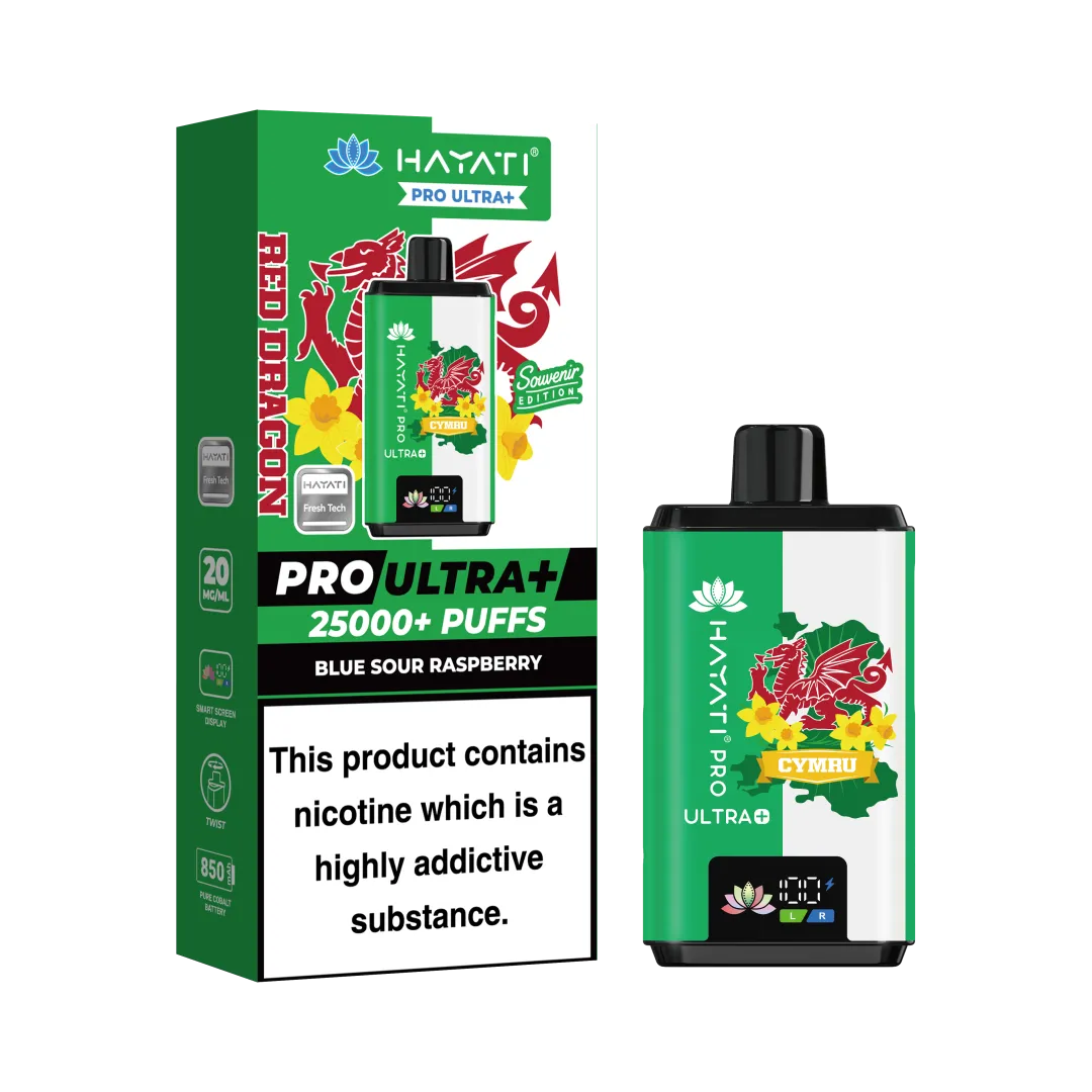 Hayati Pro Ultra+ 25K Puffs Souvenir Edition Kit | Only £10.99 | Any 3 for £30